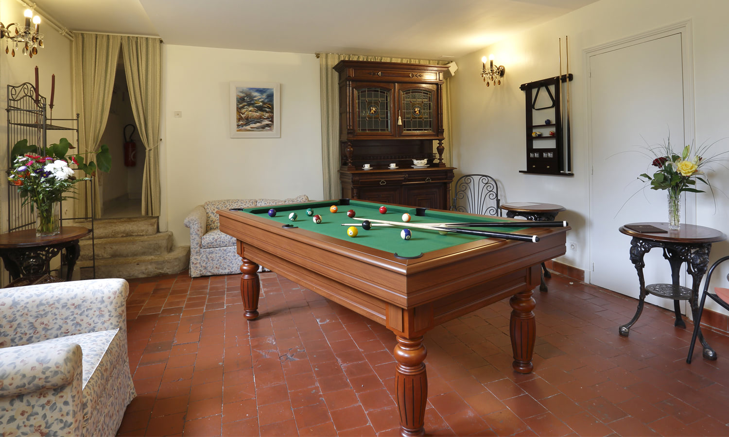 Salon - salle de billard
